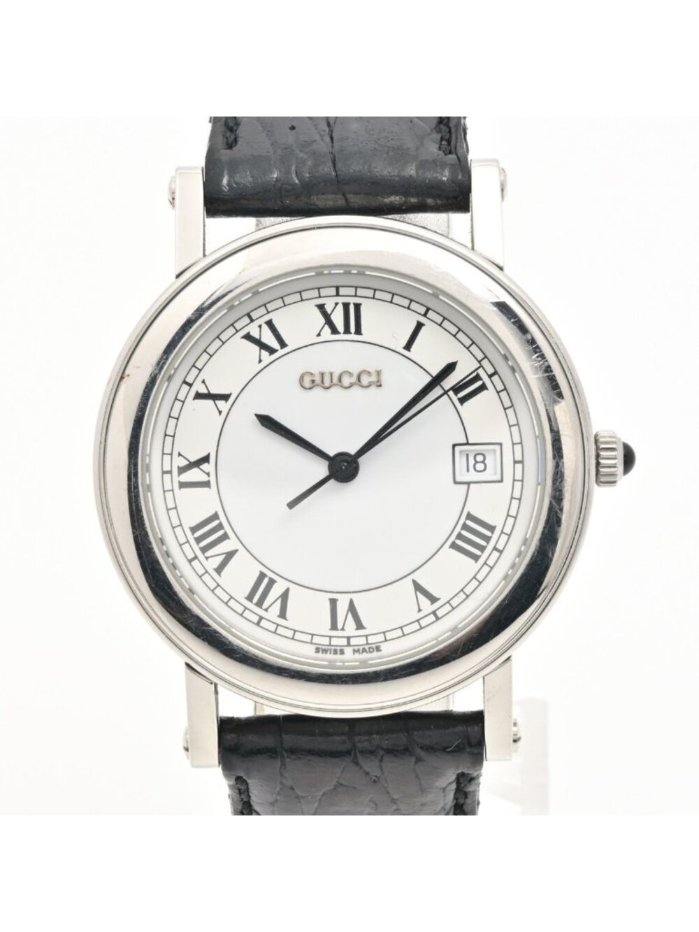 Gucci Watch White Silver